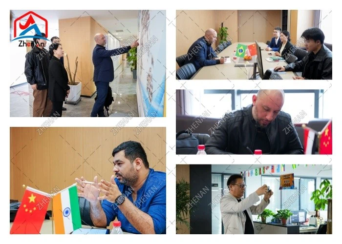 Technical Discussion on Steel Alloy Refining with Overseas Clients at ZhenAn Technical Discussion on Steel Alloy Refining with Overseas Clients at ZhenAn