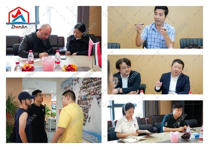 Overseas Buyers Review Production Equipment and Granularity Testing Systems Overseas Buyers Review Production Equipment and Granularity Testing Systems